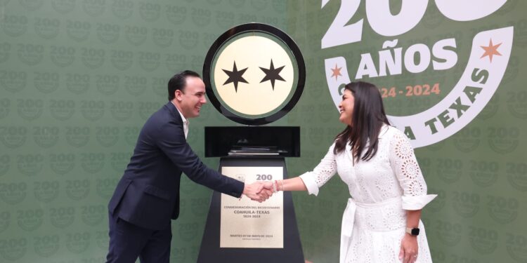 CELEBRAMOS EN GRANDE EL BICENTENARIO DE COAHUILA Y TEXAS.
