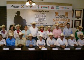 PROMUEVE COAHUILA SUS TRADICIONES: ANUNCIAN “CABALGATA AMIGOS” DE MÚZQUIZ A SABINAS