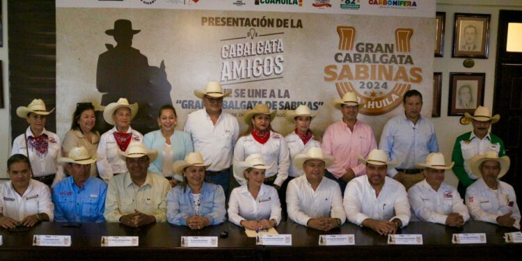 PROMUEVE COAHUILA SUS TRADICIONES: ANUNCIAN “CABALGATA AMIGOS” DE MÚZQUIZ A SABINAS