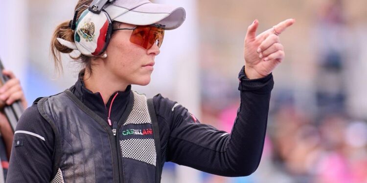 SE ACERCA GABRIELA RODRÍGUEZ A LA FINAL DEL SKEET FEMENIL EN PARÍS 2024