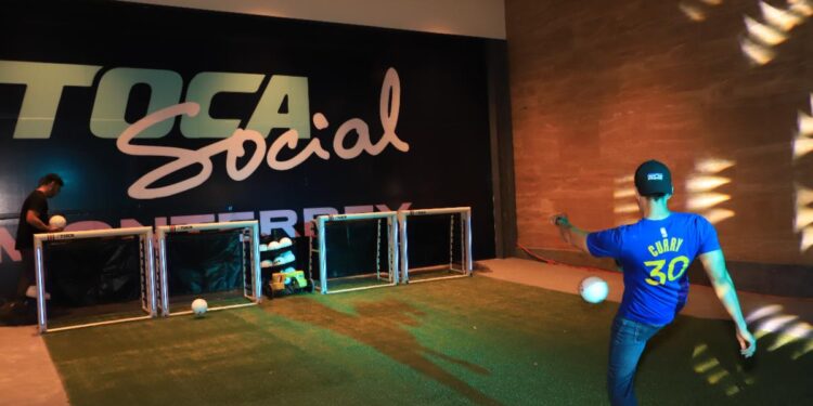 Futbol y entretenimiento se fusionarán en TOCA Social Monterrey, que abrirá sus puertas en 2025