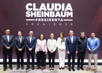 SE REÚNEN SHEINBAUM Y MANOLO PARA TRABAJAR EN EQUIPO POR COAHUILA