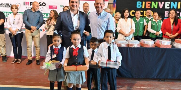 Estado y municipio reiteran su compromiso con la educación en Acuña