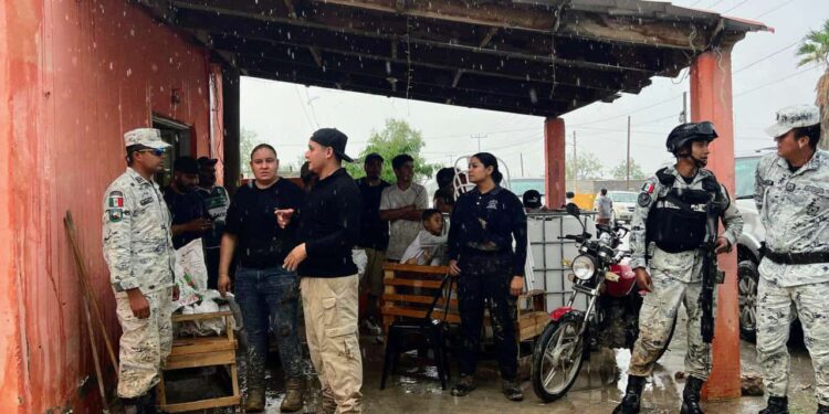 REALIZA GOBIERNO DE COAHUILA OPERATIVO DE ATENCIÓN POR INTENSAS LLUVIAS