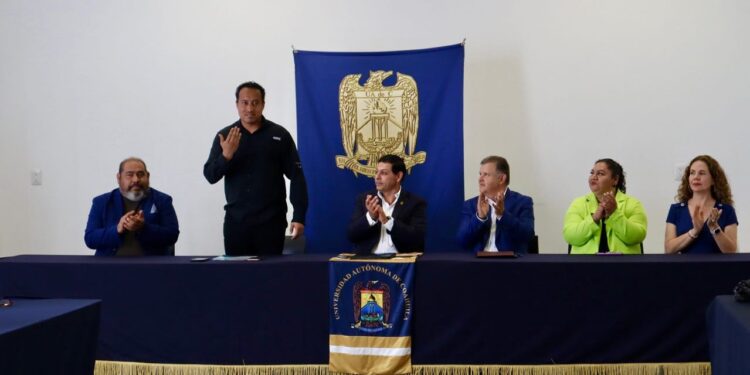 CEAS Y LA UA de C FIRMAN CONVENIO PARA PROMOVER EL CUIDADO DEL AGUA