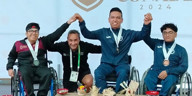 CON MEDALLA DE PLATA EN EL PARATENIS DE MESA, SE DESPIDE COAHUILA DE LOS PARANACIONALES 2024