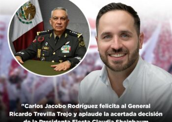 Felicita alcalde electo de Piedras Negras el nombramiento del General de División Ricardo Trevilla Trejo como titular de la SEDENA