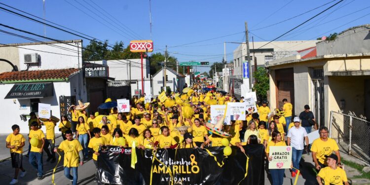 Nutrida respuesta a la «Caminata por la Vida»