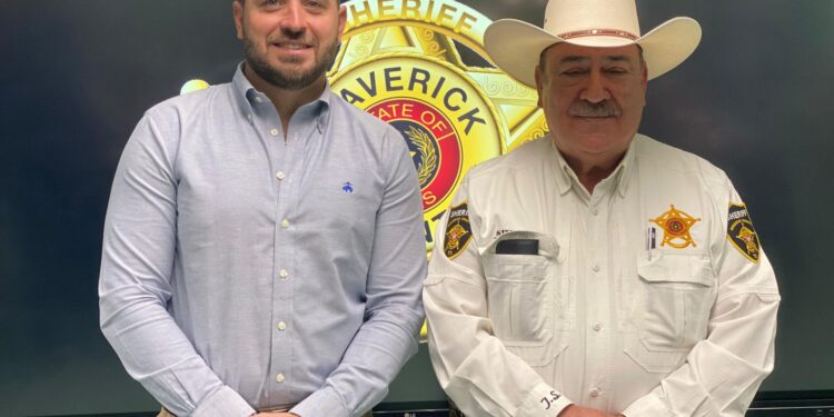 Jacobo Rodríguez y Tom Schmerber se reúnen para tratar temas de Seguridad y Migración entre Piedras Negras y Eagle Pass