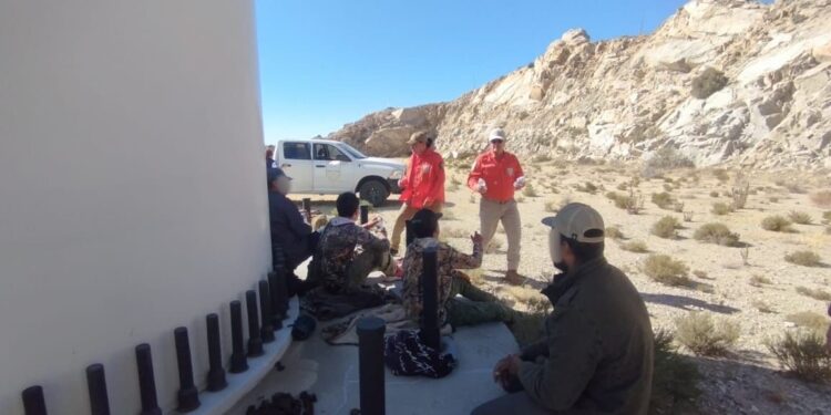 INM rescata a cuatro personas migrantes abandonados en el desierto de Tecate