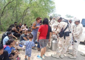 Rescatan militares a 116 migrantes de diferentes nacionalidades