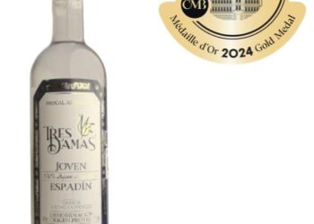 Mezcal Tres Damas, obtiene medalla de Oro en Bruselas, Bélgica