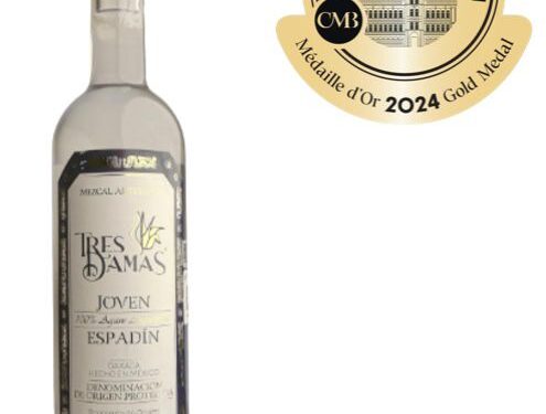 Mezcal Tres Damas, obtiene medalla de Oro en Bruselas, Bélgica
