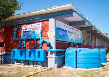 Escuela con Agua de PN, es la número 100 en México que inaugura Arca Continental y Fundación Coca-Cola México.
