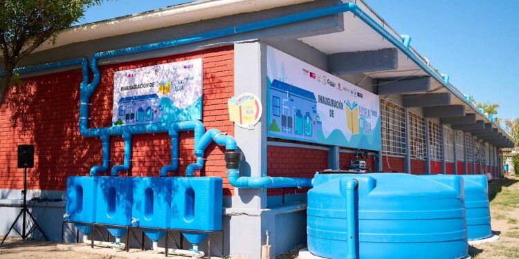 Escuela con Agua de PN, es la número 100 en México que inaugura Arca Continental y Fundación Coca-Cola México.