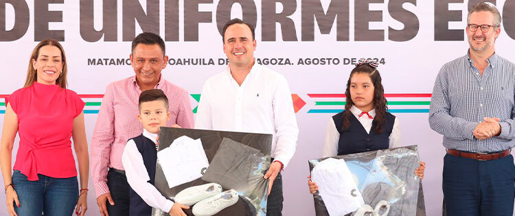 En Acuña entregaran los uniformes y tenis que envía el Gobierno del Estado
