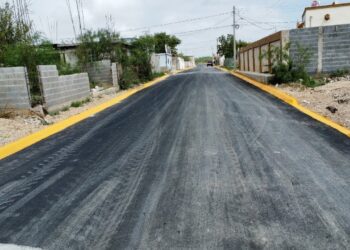 En la calle Mancacaballos de la 5 de mayor realizan obras que mejoran la movilidad