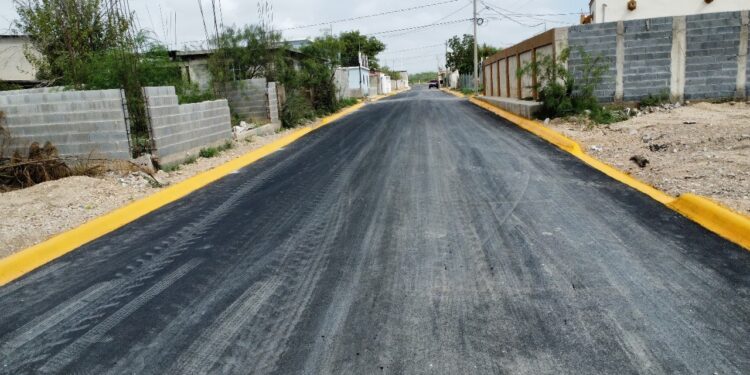 En la calle Mancacaballos de la 5 de mayor realizan obras que mejoran la movilidad
