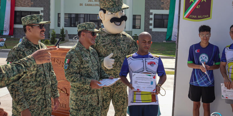 Promueve Ejercito mexicano la proximidad ciudadana mediante el deporte