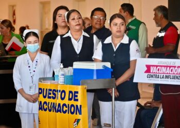 ARRANCA EN TORREÓN CAMPAÑA ESTATAL DE VACUNACIÓN CONTRA LA INFLUENZA