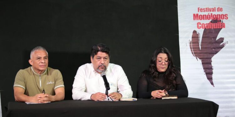 ANUNCIA LA SECRETARÍA DE CULTURA LA XXVIII  EDICIÓN DEL FESTIVAL DE MONÓLOGOS “COAHUILA”