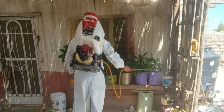 UNIDOS SALUD Y MEJORA PARA LLEGAR HASTA EL ÚLTIMO RINCÓN DE COAHUILA CON ACCIONES CONTRA EL DENGUE