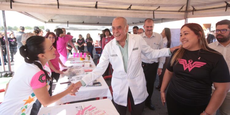 EN COAHUILA TRABAJAMOS EN EQUIPO EN LA PREVENCIÓN, DETECCIÓN Y ATENCIÓN DEL CÁNCER DE MAMA: MANOLO