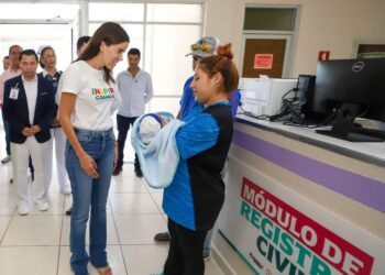 INSPIRA COAHUILA LLEVA MÓDULOS DEL REGISTRO CIVIL A HOSPITALES GENERALES