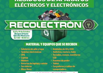 CON EL RECOLECTRÓN, COAHUILA SE SUMA AL DÍA INTERNACIONAL DE RESIDUOS DE LOS APARATOS ELÉCTRICOS Y ELECTRÓNICOS