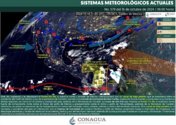 INGRESA EL FRENTE FRÍO NÚMERO 4: SE PREVÉN LLUVIAS, FUERTES VIENTOS Y DESCENSO DE TEMPERATURAS EN COAHUILA