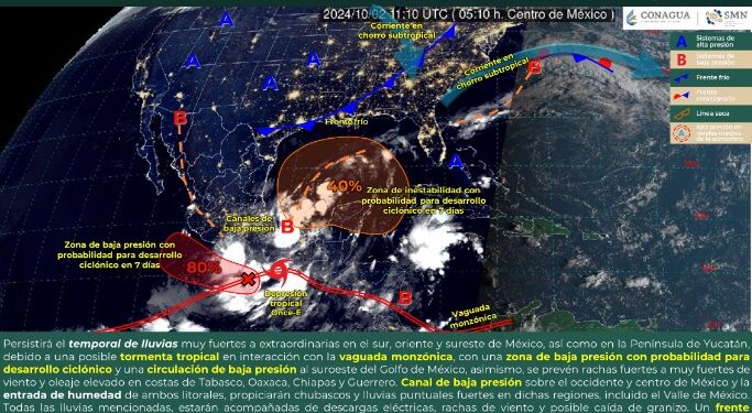 SE PREVÉN FUERTES VIENTOS Y DESCENSO DE TEMPERATURA EN ZONAS ALTAS DE COAHUILA