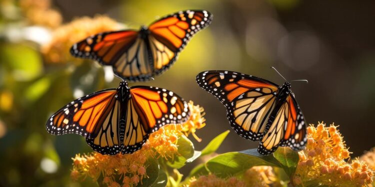 Baja 59% migración de la mariposa Monarca por México: Estens