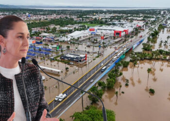 Sheinbaum llega a Acapulco por huracán ‘John’; alerta sobre Depresión Tropical Once-E