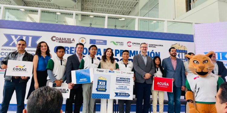 Premian a los ganadores del XII Concurso Estatal de Transparencia en Corto