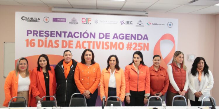 EN COORDINACIÓN LOS TRES PODERES DEL ESTADO PRESENTAN AGENDA DE ACTIVISMO CONTRA LA VIOLENCIA HACIA LAS MUJERES