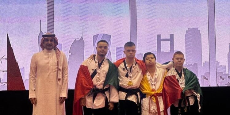 CONQUISTA ÁNGEL HERNÁNDEZ MEDALLA DE BRONCE EN EL PRIMER CAMPEONATO MUNDIAL DE PARA POOMSAE