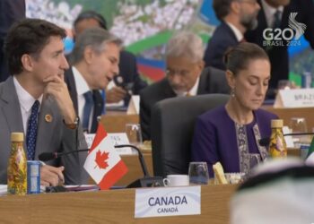 Claudia Sheinbaum propone redirigir gasto militar a combatir el hambre en el G20 (Video)