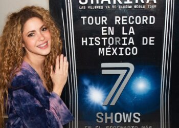 Shakira “Las Mujeres Ya no Lloran Tour”: Récord en la Historia de México    7 SHOWS CONSECUTIVOS EN EL ESTADIO GNP SEGUROS: EL ESCENARIO MÁS IMPORTANTE DE MÉXICO