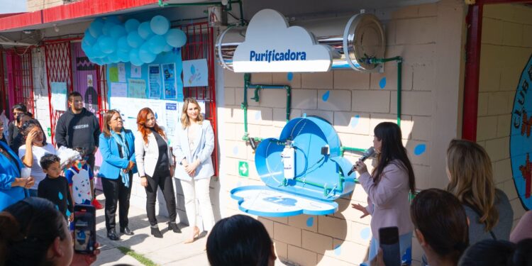Grupo AlEn e Isla Urbana inauguran “Néctar de Nube”, un sistema innovador de purificación de agua de lluvia en escuelas públicas