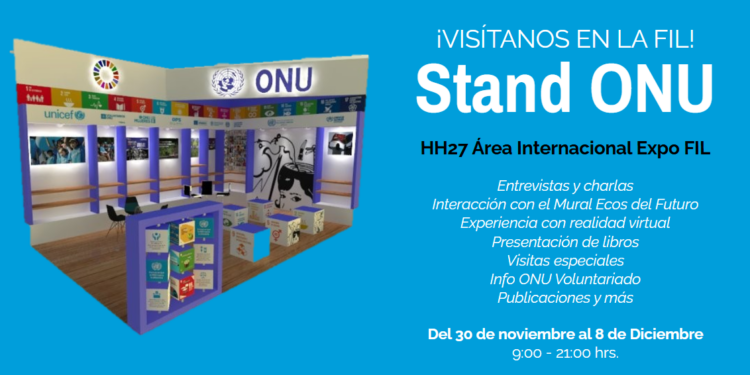 Libros, charlas, club de lectura y más: conoce las actividades de ONU México en la FIL de Guadalajara 2024