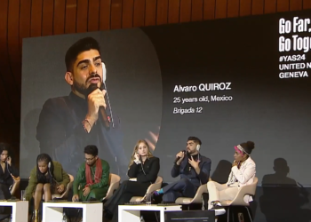 Álvaro Quiroz: el primer mexicano reconocido en la Cumbre de Jóvenes Activistas de la ONU