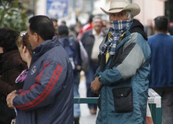 SE ESPERAN CHUBASCOS, VIENTOS FUERTES Y TEMPERATURAS BAJAS ANTE EL FRENTE FRÍO NÚMERO 13