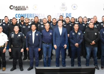 REALIZA COAHUILA CONFERENCIA ESTATAL DE SEGURIDAD PÚBLICA MUNICIPAL