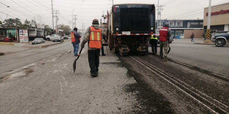 Reinician trabajos de rehabilitación en el libramiento EMS en Acuña