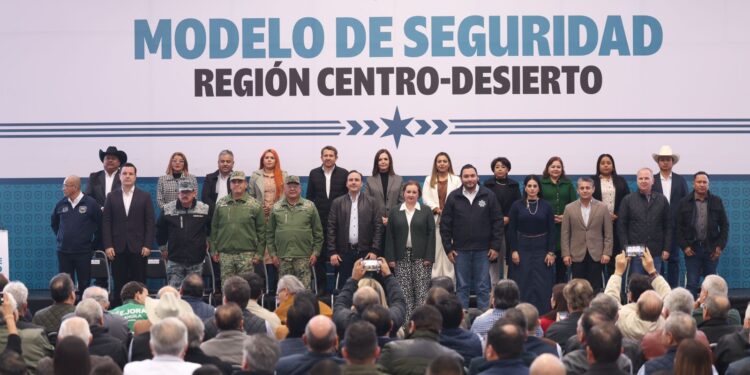 EJEMPLAR COORDINACIÓN EN LA REGIÓN CENTRO-DESIERTO PARA FORTALECER EL MODELO DE SEGURIDAD: MANOLO