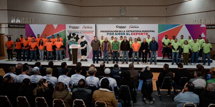 Llevará Javier Díaz el deporte a todos los sectores de Saltillo