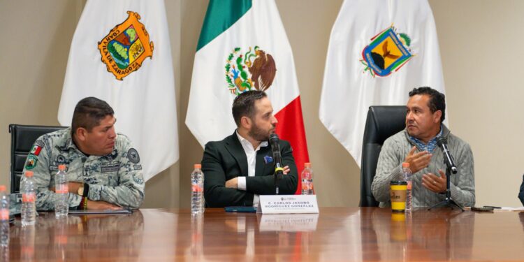 Jacobo Rodríguez encabeza reunión semanal de Seguridad