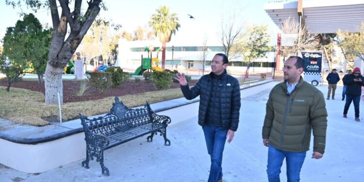 El Corazón de Acuña se Renueva: Avances en la Plaza Benjamín Canales