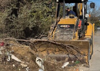 Elimina municipio Basurero Clandestino en la Colonia Guadalupe