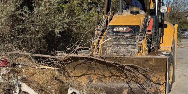 Elimina municipio Basurero Clandestino en la Colonia Guadalupe